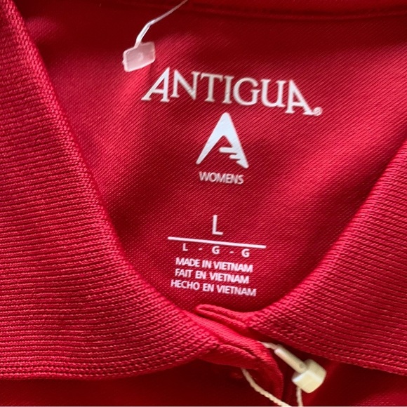 Arizona Cardinals Antigua Women's Tribute Polo T-shirt Cardinal Size Medium - Picture 10 of 12